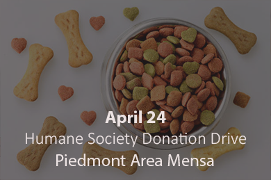 Humane Society Donation Drive